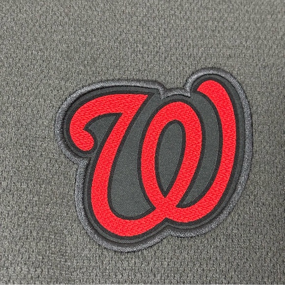 Nike Dri-Fit MLB Authentic Red Therma Pullover NWT Washington Nationals Medium - Picture 6 of 14